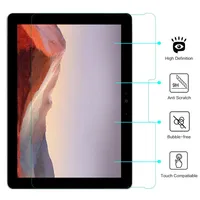 2pcs Tempered Glass For Microsoft Surface Pro 4 5 6 7 8 9 X Tablet Screen Protector For Surface Go 1 2 3 Premium 9H Glass Film 2