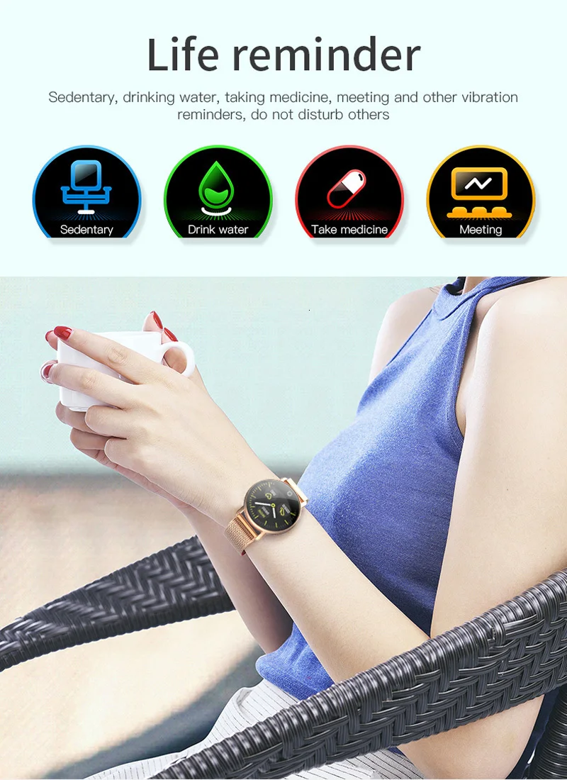 R1 Смарт-часы спортивный браслет сердечного ритма кровяное давление фитнес-трекер водонепроницаемый цветной экран для мужчин и женщин браслет для Android Ios