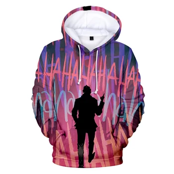 

2019 New Haha joker 3D Hoodies Sweatshirts Men/Women Fashion Hip Hop Personality Streetwear 3D Print Haha joker Pullover Hooded