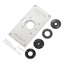 235 мм x 120 мм x 8 мм обрезной станок откидная панель деревообрабатывающий фрезерный стол вставная пластина