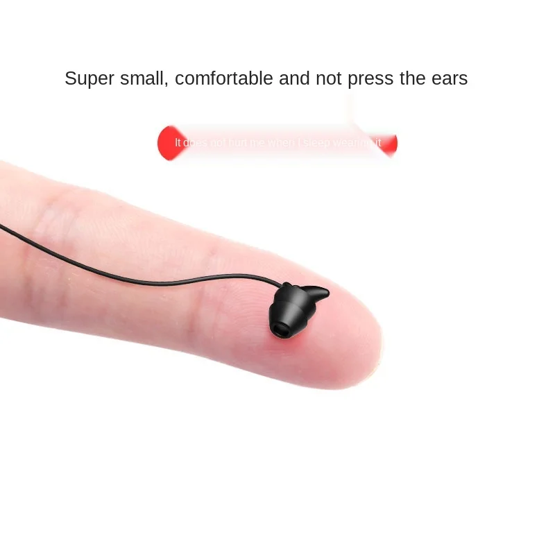

2020 New Earphone Universal In Ear Noise Reduction 3.5 Wired Communication Comfort Silicone Earphone for Sports Sleeping Headset