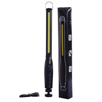

1PC Portable COB Flashlight USB Rechargeable LED Work Light Magnetic COB Lanterna Hanging Lamp For Camping