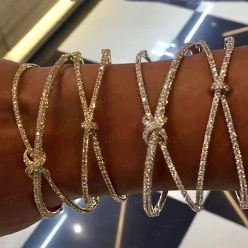 

missvikki Trendy New Hot 3PC Collection Luxury Cubic Zircon Earring Bangle Rings Trendy Girls Women Patry Wedding Jewelry Sets