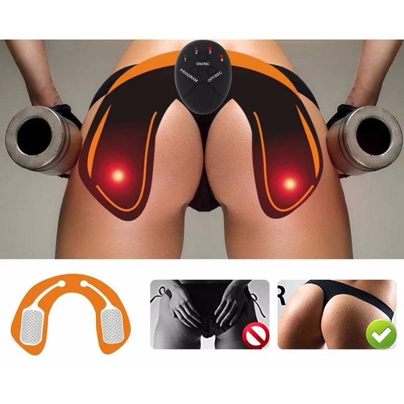EMS Smart Hip Trainer Buttocks Butt Lifting Fitness Massage Machine Electric Vibration Muscle Stimulator