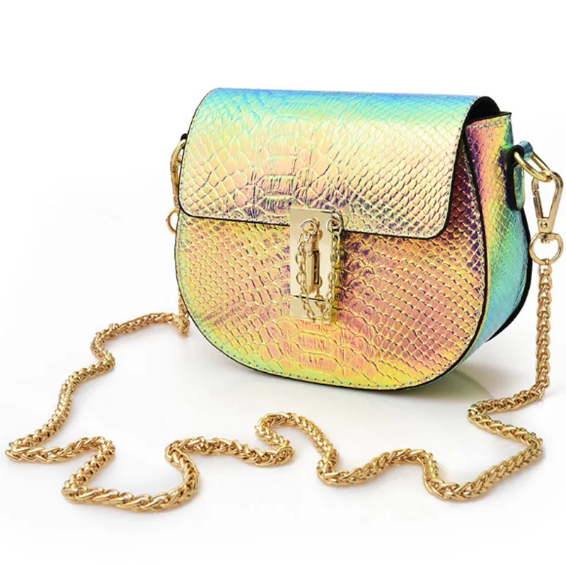 sytle 1 Солнечный пляж известный бренд Женская сумка высокого качества с блестками женские сумки на цепочке женские сумки через плечо - Color: sytle 1