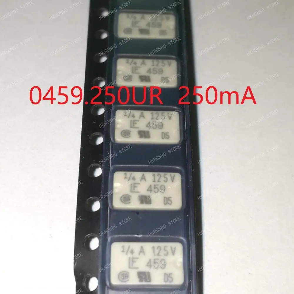 SMD предохранитель 0459 125V LF459 1/8A 1/4A 1/2A 3/4A 1A 1.5A 2A 2.5A 3A 4A 5A