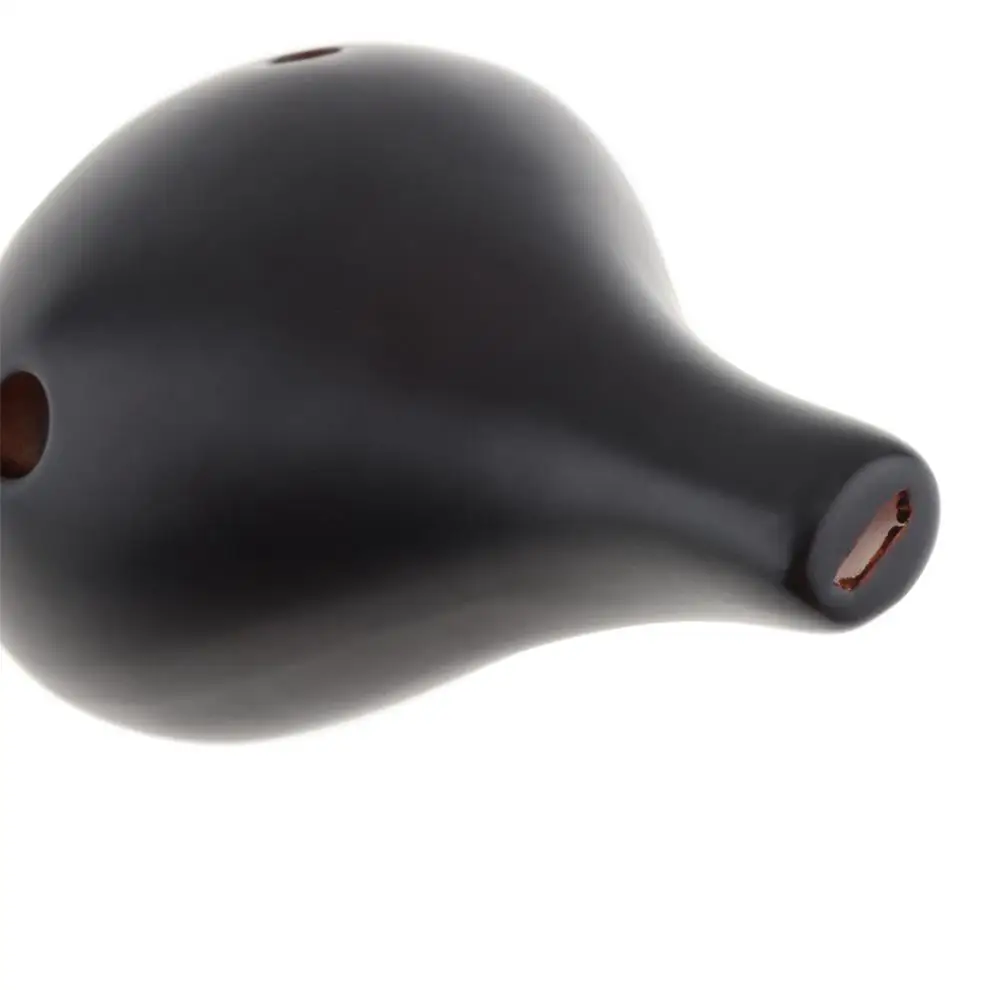 Ocarina 6 отверстий Alto ToneC ocarina Керамическая черная керамика ледяная трещина флейта инструмент с подвесным канатом 4 цвета на выбор горячая распродажа