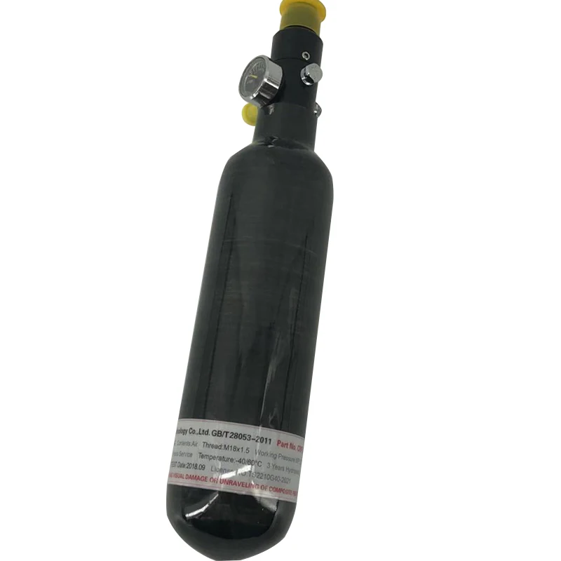 AC303561 дайвинг бутылка 0.35L 300bar 4500psi газовый баллон бутылка из углеродного волокна Pcp Airrifle Танк Прямая доставка Acecare