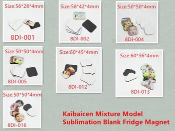 

Factory Price Sublimation Blank Fridge Magnet 7 Shapes Refrigerator Magnets Kids gift Home Decoration Heat transfer printing