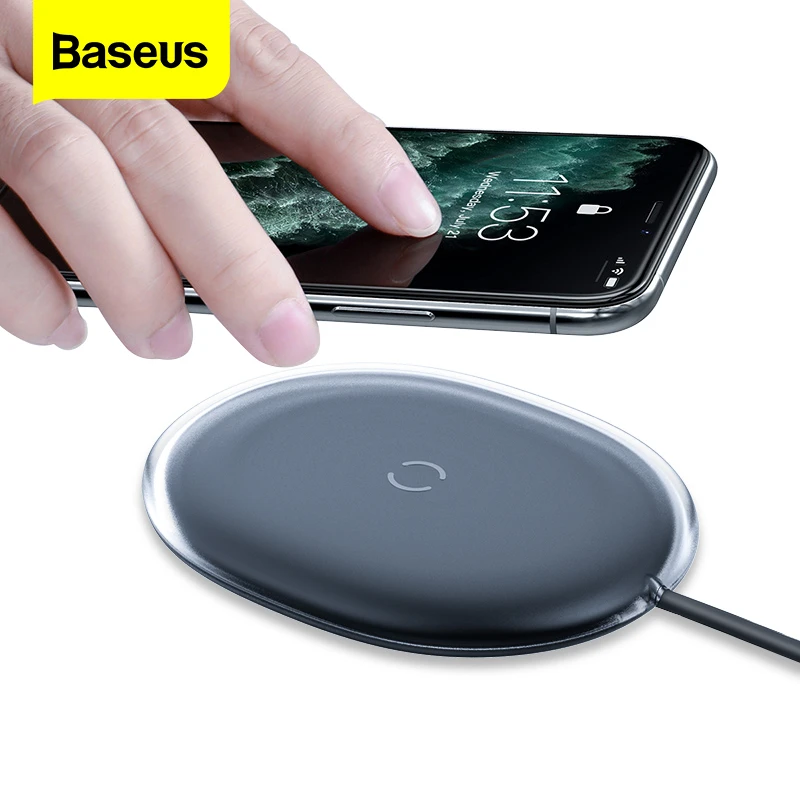 Carregador sem fio de indução rápida – Baseus 15w qi