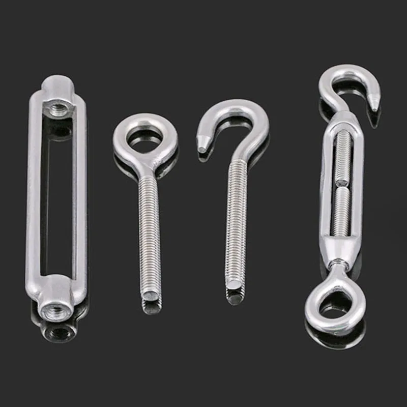 Трос Натяжной крюк оцинкованный 6 мм(упаковка 3