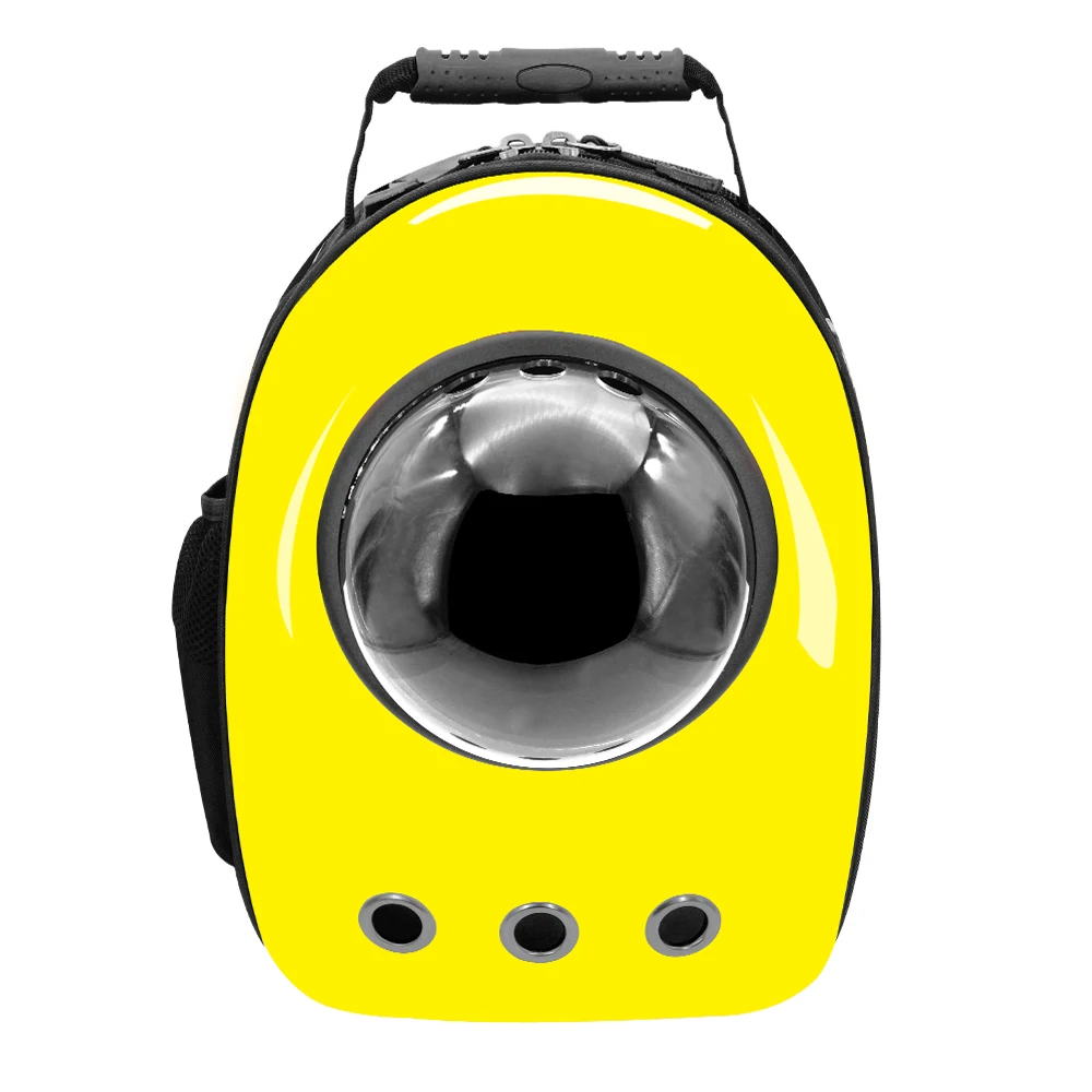 Yellow 1 Переноска для кошек, переносная сумка для собак, портативный рюкзак для путешествий на открытом воздухе, переноска на плечо для домашних животных, переноска для домашних животных, товары для домашних животных - Цвет: Yellow 1