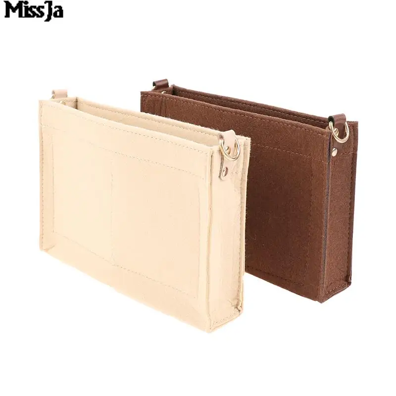 Makeup Organizer Bag Purse Insert Organizer With D Ring Chain Toiletry Bag Makeup Insert