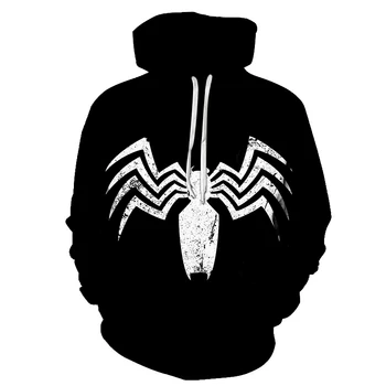 

2020 New Deadpool Spider-Man 3D Print Superhero Movie Iron Man Infinite War Cos Movie Super Hero Sweatshirt Loose Hoodie