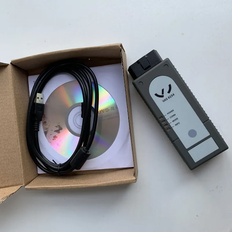  Herramienta de diagnóstico automático del coche VAS6154 ODIS V5.1.3 OBD2 WIFI Bluetooth V.A.G escán