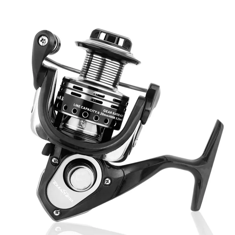  Distant Wheel 14+1 BB Double Spool Fishing Reel 4.9:1 Gear Ratio High Speed Spinning Reel Carp Fish