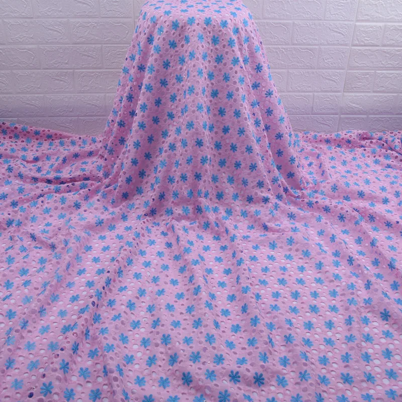 2019 чистое хлопковое кружево швейцарская вуаль в Швейцарии с каменным материалом