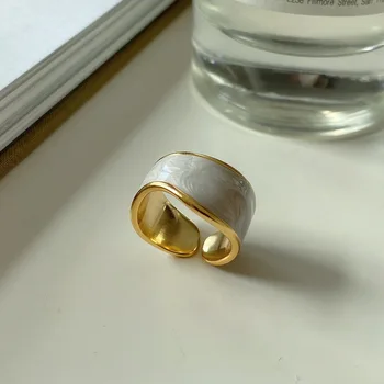 

High quality fashion light luxury 100% S 925 sterling silver atmospheric ring for women's wedding party boutique jewelry