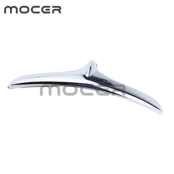 

Motorcycle Front Wheel Fender Mudguard Tip Accent Replacement for Honda Goldwing GL1800 01-11 (Chrome)