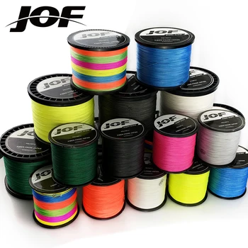 SUPER PROMO ❤️ JOF Fishing Line 8 Strands 500M 300M 100M PE Braided Multifilament Fishing Line Rope Peche Carpe Wire - discount item 30% OFF Sports & Entertainment