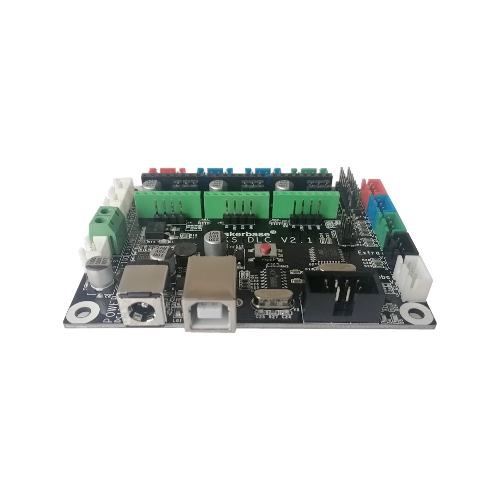 Placa de Controle Grbl Eixo Placa Mks Dlc V2.1 Cnc Escudo v3 Expansão Arduino Uno r3 Cartão Stepper Driver A4988 8825 z Usb - Imagem 5