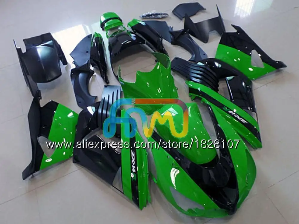 Инъекции для KAWASAKI ZX 14R ZZR1400 ZX-14R 21BS. 0 ZX14R 06 07 08 09 10 11 2006 2007 2008 2009 2010 2011 обтекателя Синий Черный Топ - Цвет: No. 9