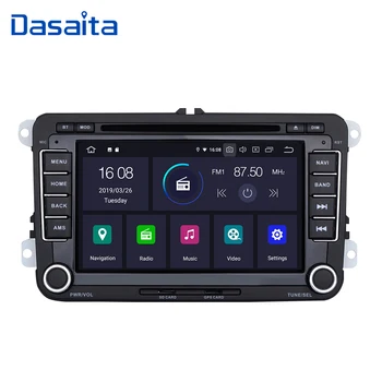 

Dasaita 2 din 7" HD screen Android 9.0 Car DVD Player for VW Golf Polo EOS Passat Tiguan GPS Bluetooth Quad Core 1024*600