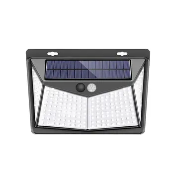 

Solar Light Outdoor Garden PIR Motion Sensor Detection Wall Lamps 208Led Integrated Street Light Induction Waterproof IP65 Hot