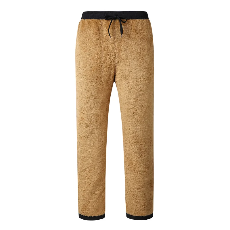 Men Lamb wool cashmere pants Joggers Sweatpants Casual Thickened Comfortable Warm sport jogging trousers,fleece sweatpants,fashionable wide leg pants,wide leg pants,fashion pants
