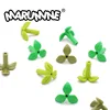 MARUMINE 37695 Plant Stem With 3 LeavesMOC Bricks Tree Accessories 200PCS Home Garden Buildings Blocks Parts For Hobby Modeling 1