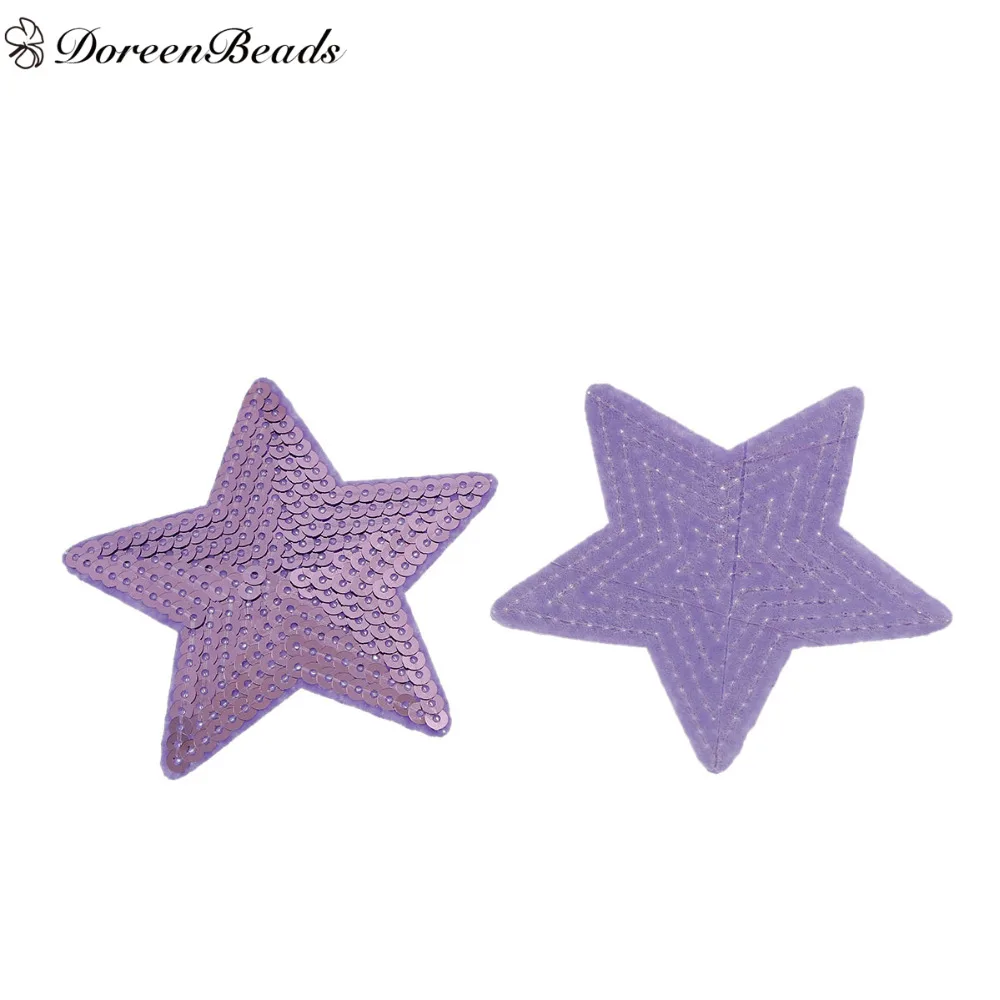 DoreenBeads-3-PCs-Polyester-Patches-Appliques-DIY-Scrapbooking-Craft-Pentagram-Star-Purple-Fuchsia-Silver-Pink-Sequins (1)