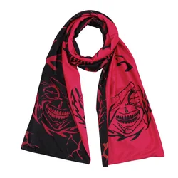 Estilo japonês anime cosplay cachecol otaku moegirl inverno xale cachecóis tóquio ghoul periférico feminino masculino oferta kaneki ken cachecol quente