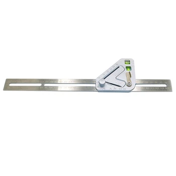 

Multi-Functional Carpenter Triangle Ruler Carpenter Measuring Tool Triangle Ruler Level Protractor