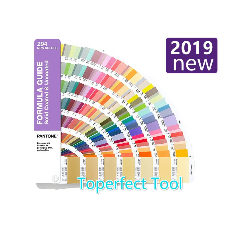 

2019 New PANTONE Color Card International Standard Added 294 Color C Card U Card GP1601A-SUPL