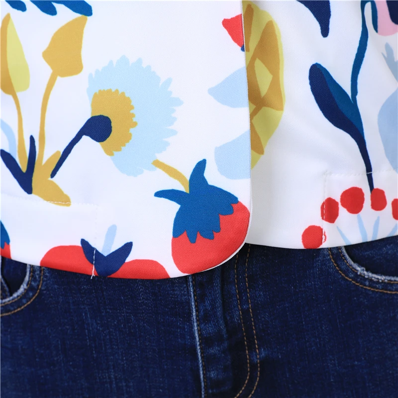 remarkable  Vintage Slim Floral Suit Jacket Short Floral Print Women Coat Street Party Business Autumn Winter C