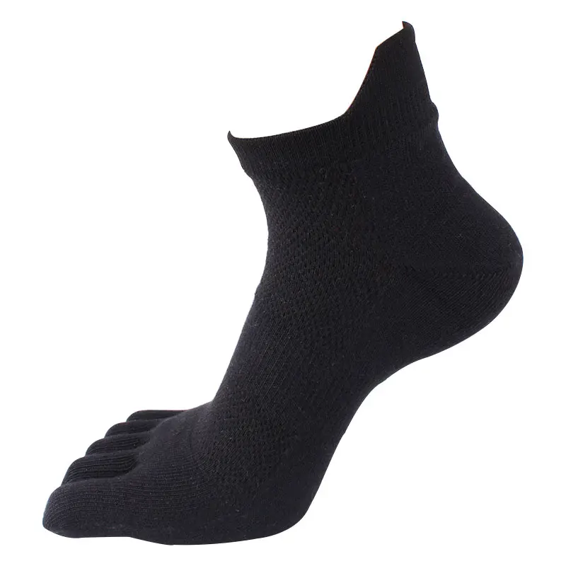 1 пара, модные мужские забавные носки, пять пальцев, раздельные носки, удобные подарки для мужчин, calcetines hombre - Цвет: B