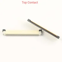 FPC FFC 0.5mm Pitch 50 54 60 Pin Drawer Flat Cable Connector Socket Top / Bottom Contacts 3