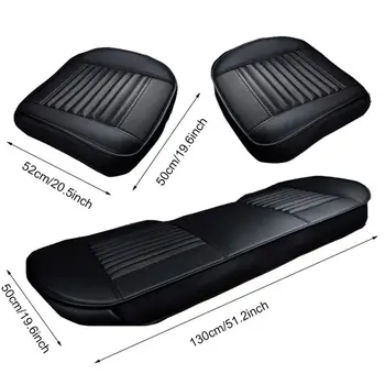 

1 Set Of Universal Car Seat Cover Breathable PU Leather Pad Cushion Protection Pad Interior Accessories Seat Protect Set Chair