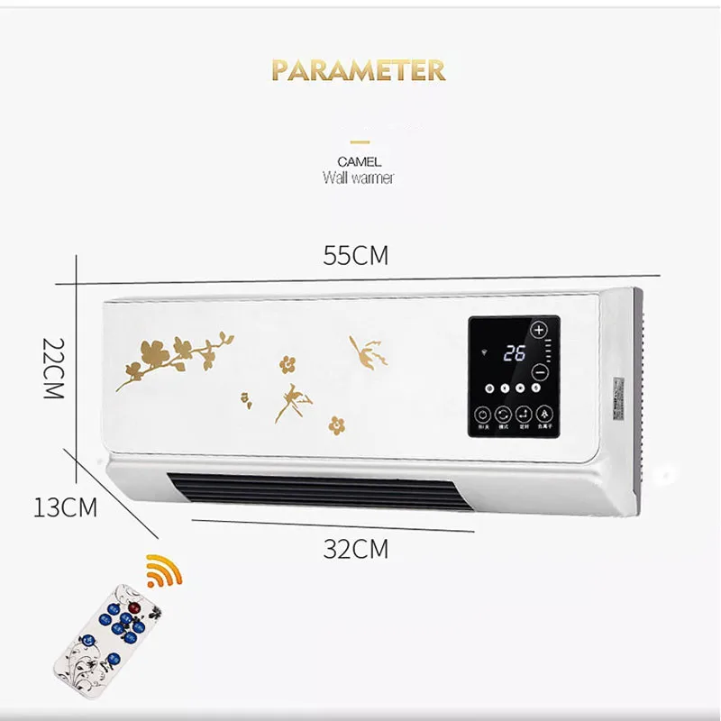 Wall Mounted Movable Small Air Conditioner Heater Home Remote Control Heating And Cooling Machine Bathroom Refrigerator Bo 01 Air Conditioners Aliexpress