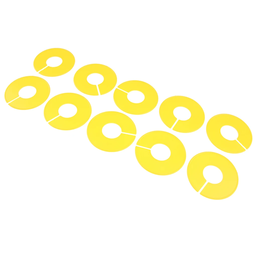 90 Clips Marque-Tailles Pour Cintres - Repères Vêtements Plastique