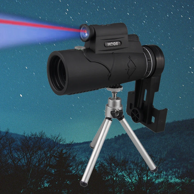 

Professional Monocular for Mobile Night Vision 50x60 Laser Illuminated Eyepiece Handheld Objective Lens Hunting Optics Telescope