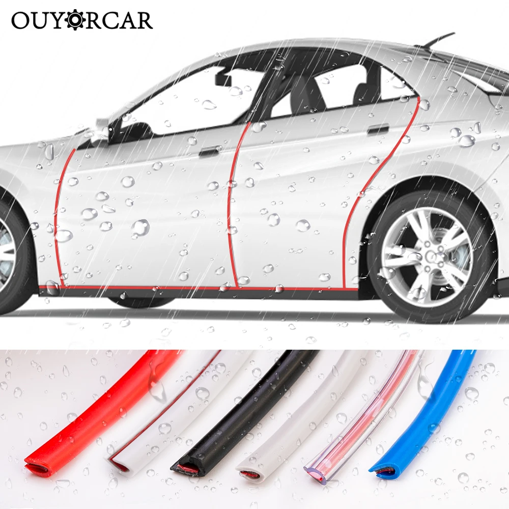 Car Door Edge Guards Car Door Edge Guard Kit - 30 Clear 3M Film - Foto 10