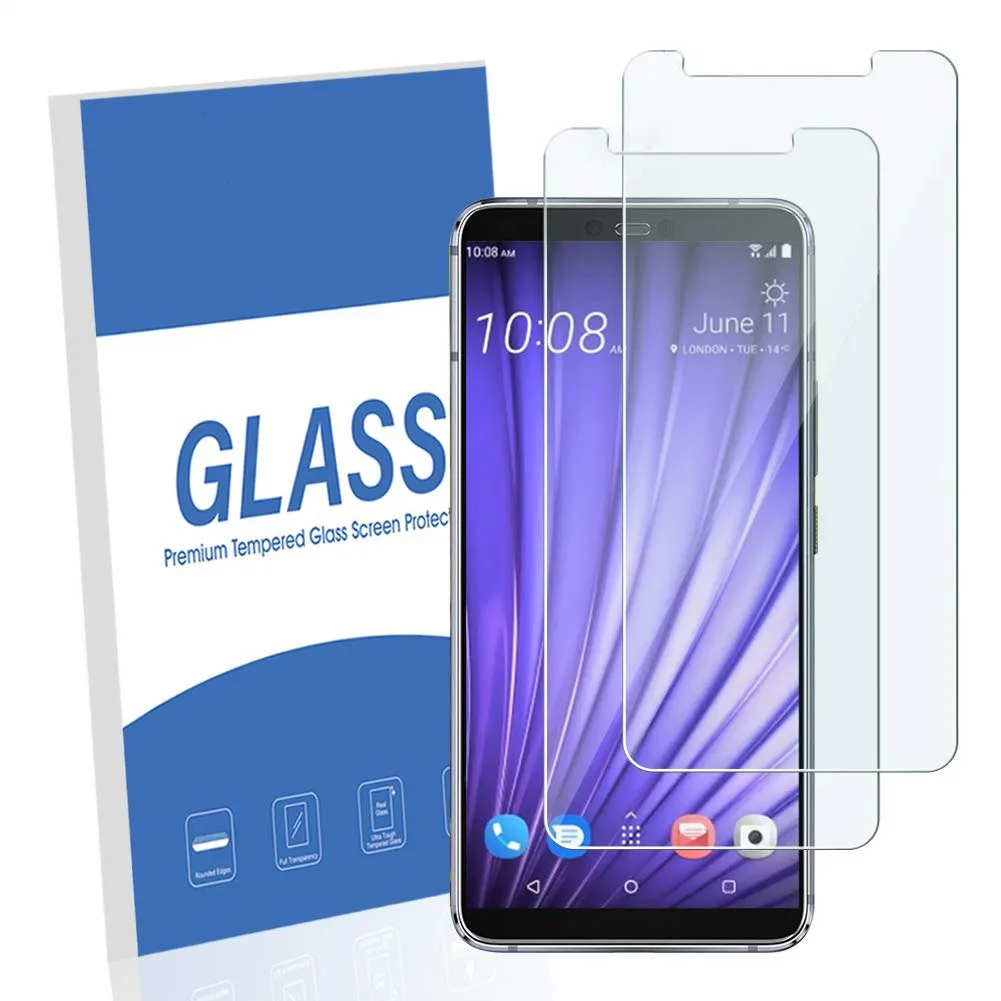 

For HTC Exodus 1 U12 U11 Plus U19e Tempered Glass 9H 2.5D Premium Screen Protector Film For HTC Wildfire E