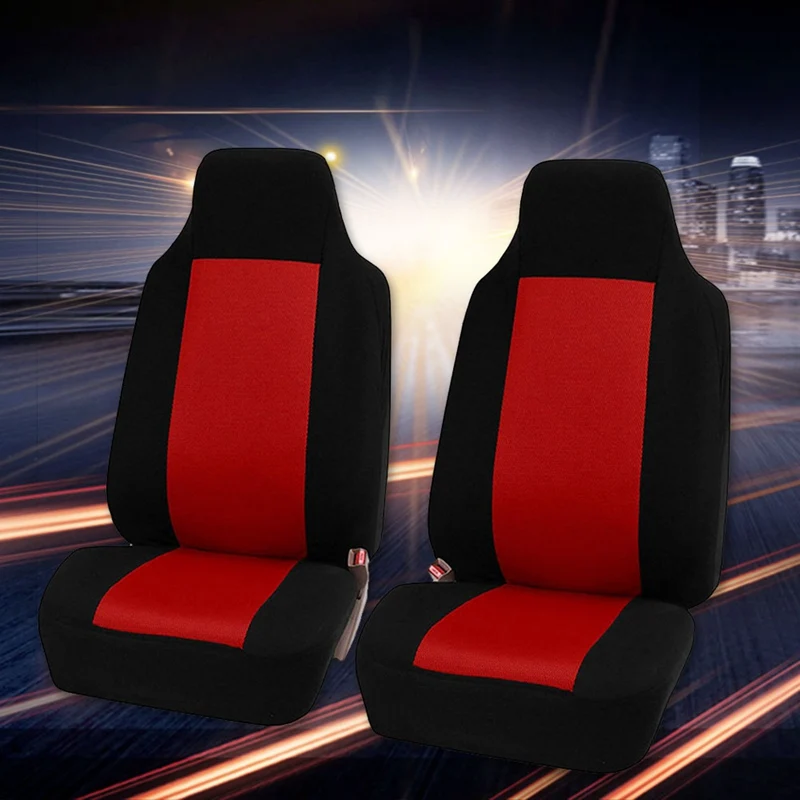 

2/4pcs Car Seat Cushion Pad Protection Pads Four Seasons Universal Automobile Interior Decoration Seats Cover Flocking Cloth