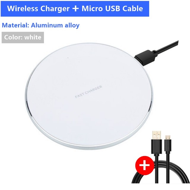 Wireless Charger Pad for Iphone Qi Wireless Charging Stand for Android Phone Car Wireless Charger Auto