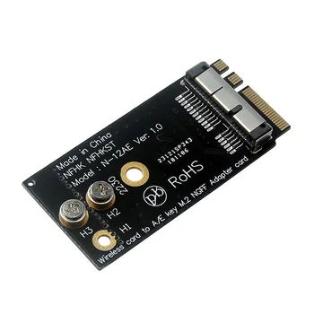 

A1466 BCM94360CS2 Wireless Network Card To Intel Key A A+E M.2 Wireless Network Card PCB Adapter