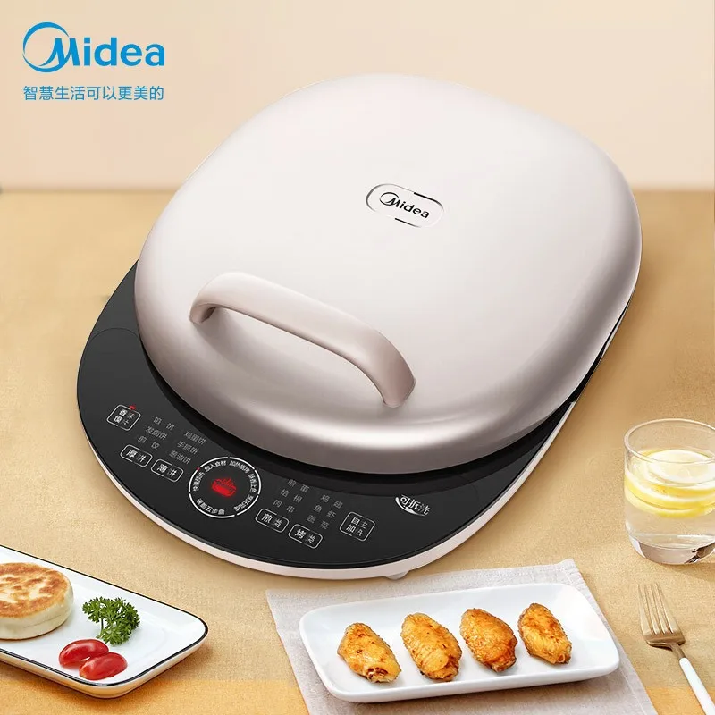 JK30POWER301 household double-sided heating pancake fried pancake pan deep fried egg genuine Electric frying pan