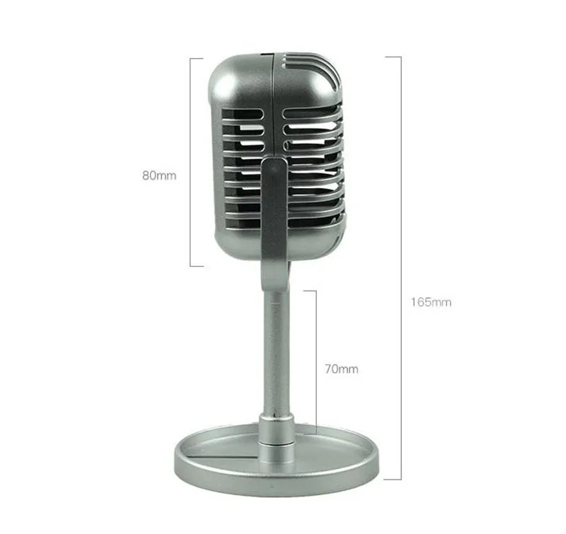 bluetooth headphones with mic Simulation Classic Retro Dynamic Vocal Microphone Vintage Style Mic Universal Stand For Live Performanc Karaoke Studio Record microphone for computer