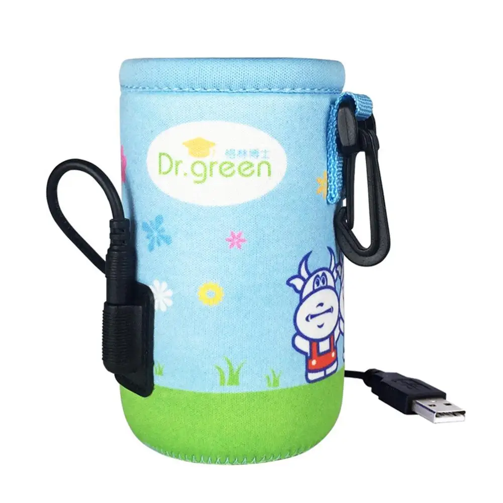15*15*3 портативный охладитель Детской бутылки Сумки USB Отопление умный теплый грудное молоко изолированный мешок для бутылки водонепроницаемый Ланч школа Lunc