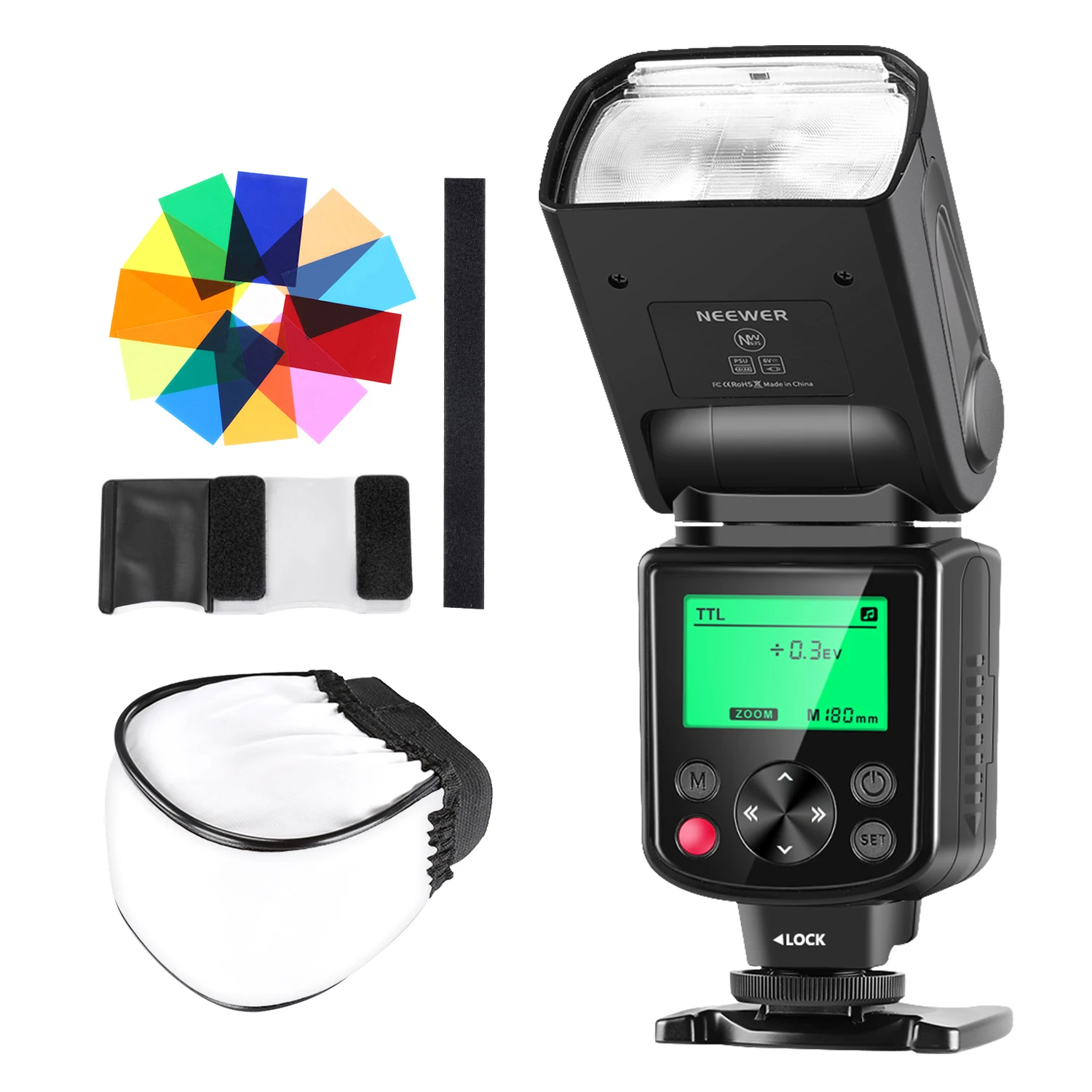 Neewer Kit Flash TTL Speedlite 750II, pour Nikon D7200 D7100 D7000